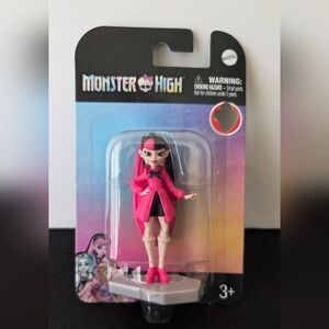 Monster High Draculaura Mini Figure 3" Mattel Cake Topper Toy